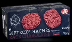 6 biftecks hachés Label Rouge*Picard Outlet