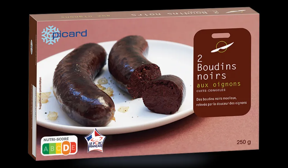 2 boudins noirs aux oignons*Picard Sale