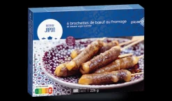 6 brochettes de boeuf au fromage,sauce soja sucrée*Picard Outlet
