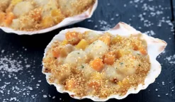 2 coquilles aux noix de St-Jacques sce Sauternes*Picard Hot
