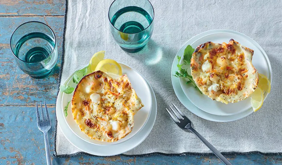 2 coquilles colin d'Alaska, noix de St-Jacques MSC*Picard Discount