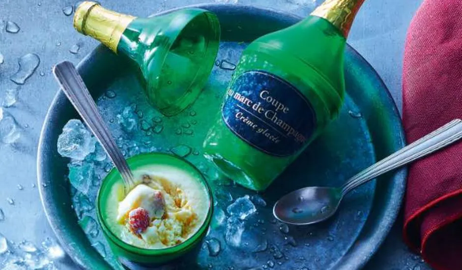 4 coupes au marc de Champagne*Picard Discount