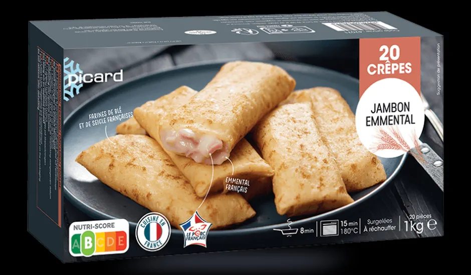 20 crêpes jambon-emmental*Picard Clearance