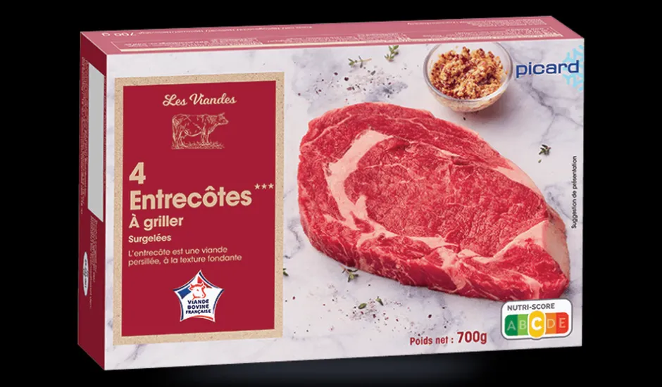 4 entrecôtes*Picard