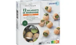 12 escargots moyens*Picard Clearance