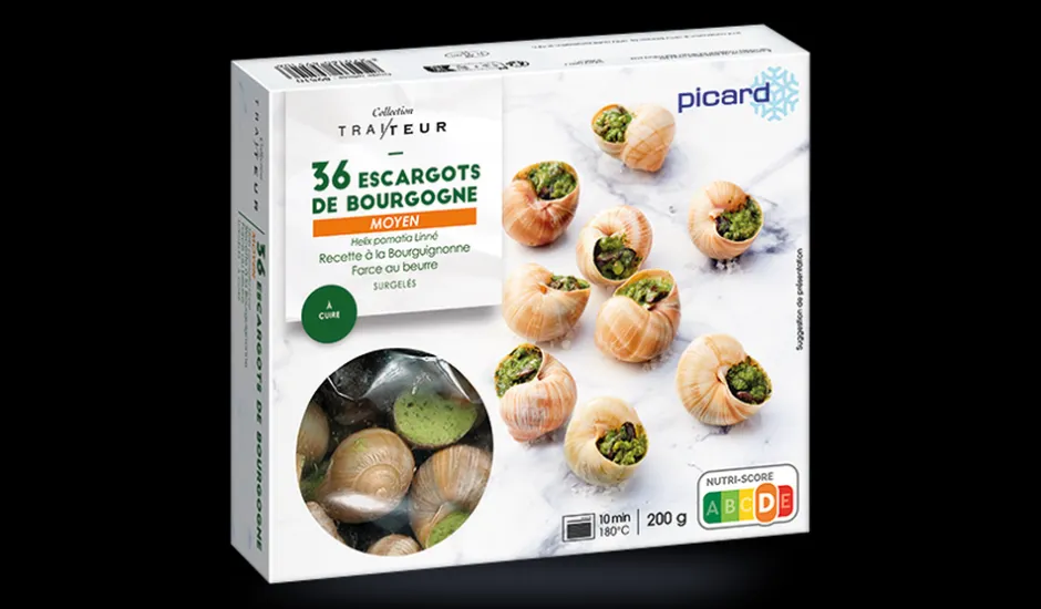 36 escargots moyens de Bourgogne*Picard Outlet
