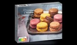 12 macarons, citron-spéculos-fruits rouges-chocolat*Picard Discount