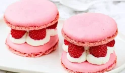 2 macarons framboise*Picard Best