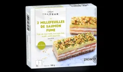2 millefeuilles de saumon fumé*Picard New