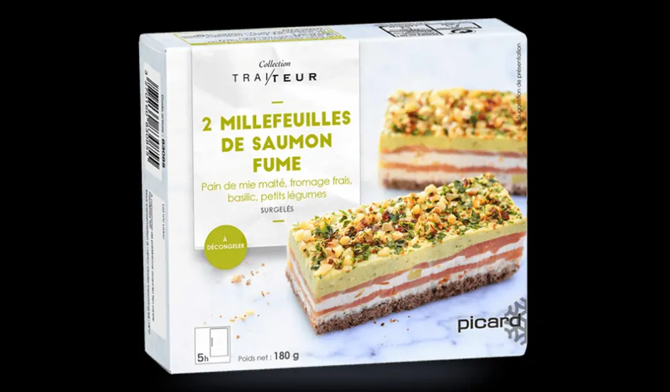 2 millefeuilles de saumon fumé*Picard New