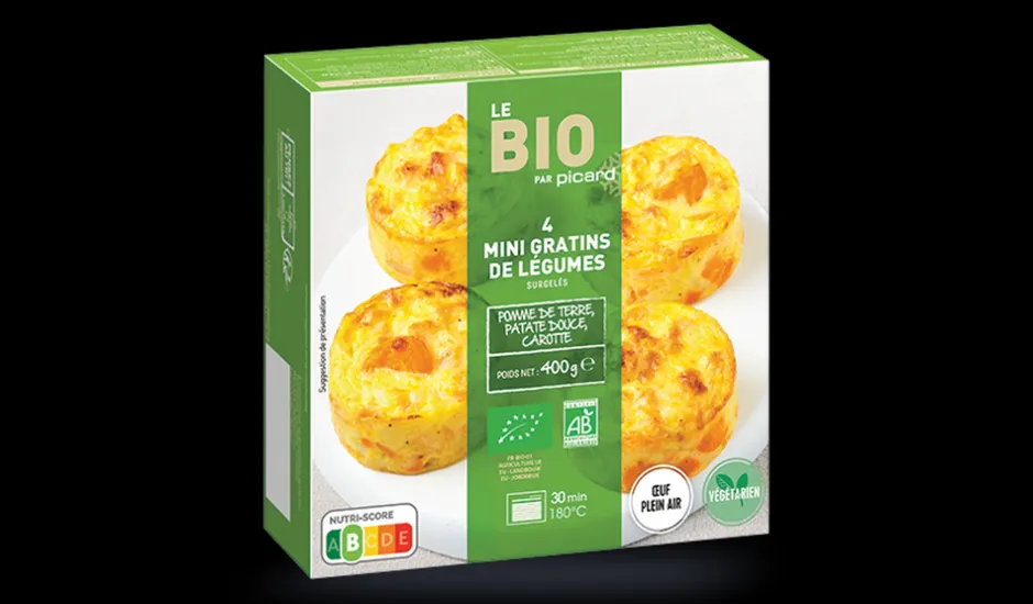 4 mini gratins de légumes bio*Picard Clearance