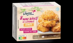 8 mini râpés de légumes, comté*Picard Outlet