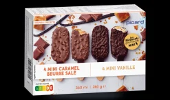 8 mini-bâtonnets vanille et caramel*Picard New