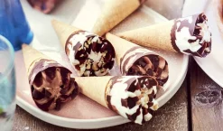 12 mini-cônes vanille-chocolat*Picard Best