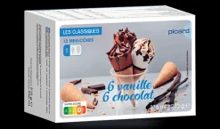 12 mini-cônes vanille-chocolat*Picard Best