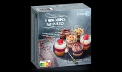 9 mini-coupes pâtissières*Picard Hot