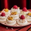 8 mini-pavlovas, 4 fruits exotiques, 4 framboise*Picard Best