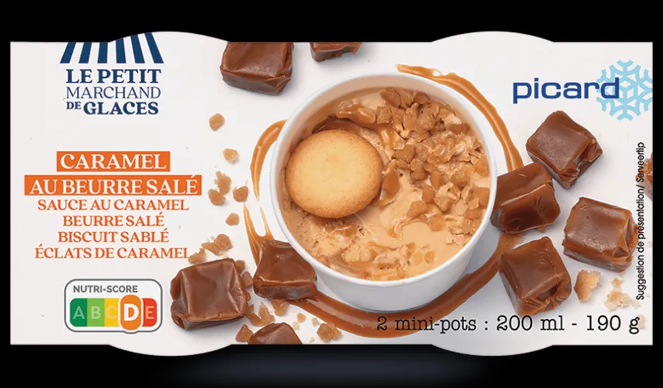 2 mini-pots caramel beurre salé*Picard Online