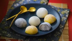 6 mochis glacés noix coco, sésame noir, mangue*Picard