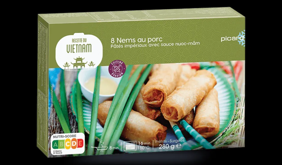 8 nems au porc*Picard Hot