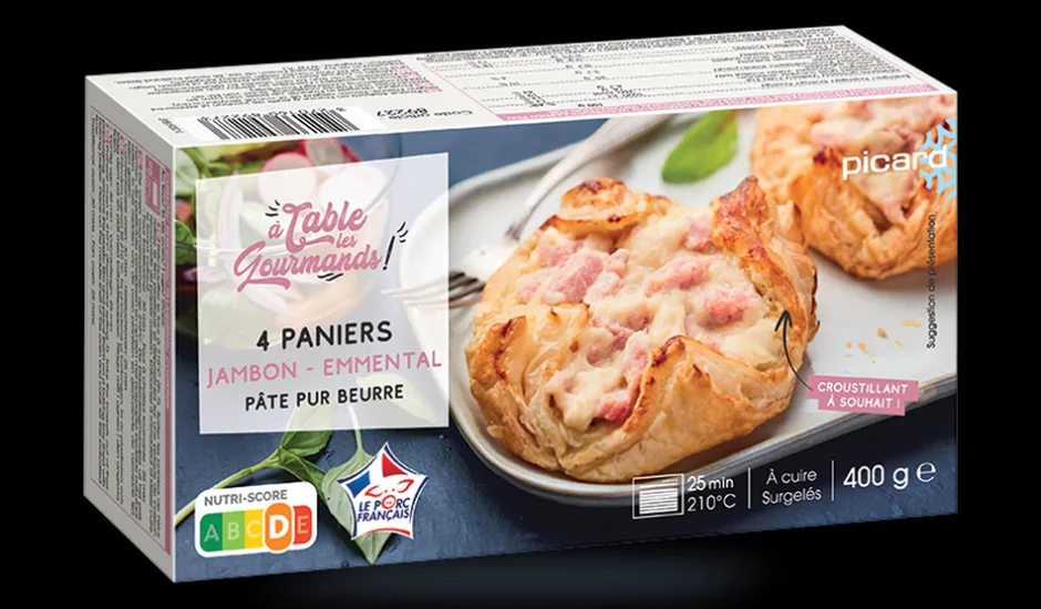 4 paniers jambon-emmental*Picard Sale