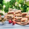 8 paninis apéritifs, pesto, tomate, mozzarella*Picard Best