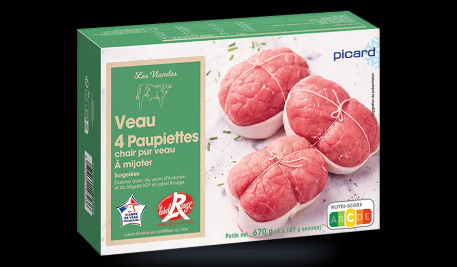 4 paupiettes de veau*Picard Best