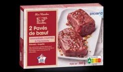 2 pavés de boeuf marinés à l'échalote*Picard New