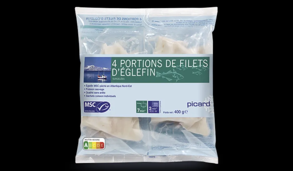 4 portions filet Eglefin MSC, Norvège ou Islande*Picard Outlet