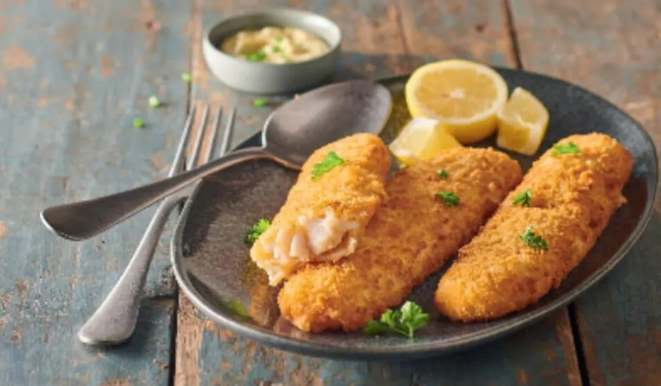 4 portions panées de filet de colin d'Alaska MSC*Picard Clearance