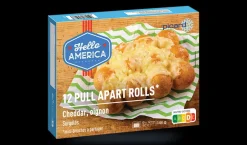 12 pull apart rolls, cheddar, oignon*Picard Clearance