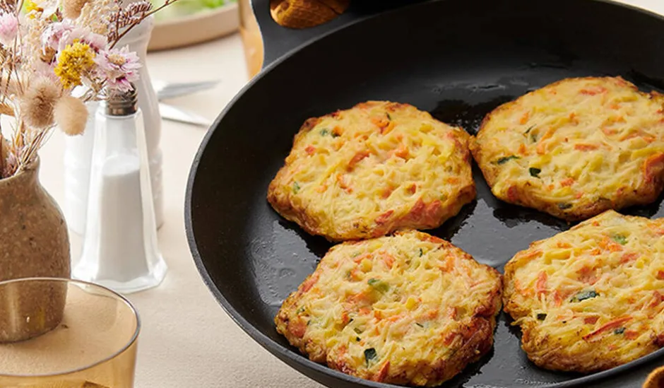 4 röstis de légumes et cheddar*Picard Clearance
