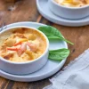 2 sabayons de langoustines et de Saint-Jacques au Sauternes*Picard Sale