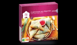6 samossas aux légumes avec sauce aigre-douce*Picard New