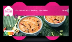 2 soupes thaï au poulet et aux vermicelles*Picard Sale
