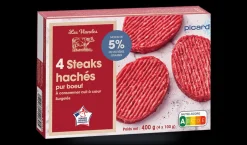 4 steaks hachés*Picard Hot