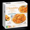 2 tartelettes fines aux abricots*Picard Discount