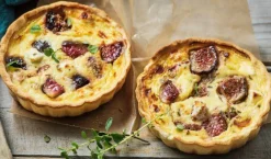 2 tartes figue, chèvre, romarin*Picard Clearance