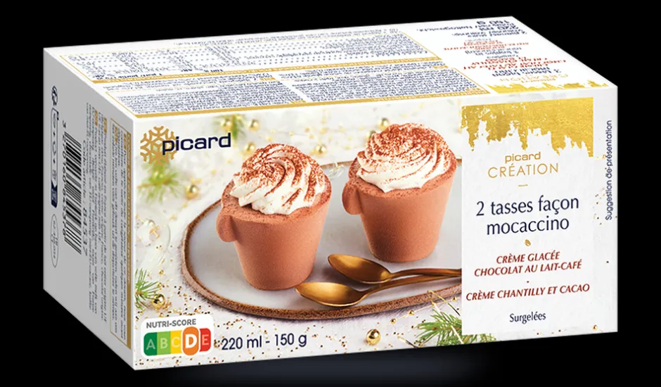 2 tasses façon mocaccino*Picard Clearance