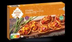 8 tostadas sce salsa,cheddar,haricot rouge,tomate*Picard Clearance
