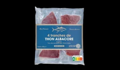 4 tranches de thon albacore, qualité sans arête*Picard