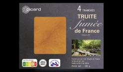 4 tranches de truite fumée, élevée en France*Picard Hot