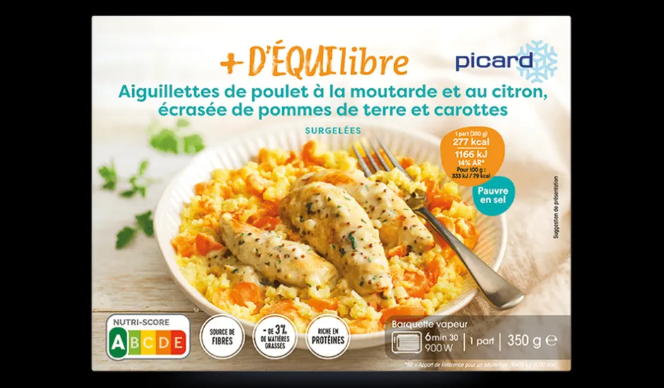 Aiguillettes de poulet à la moutarde et au citron*Picard Best