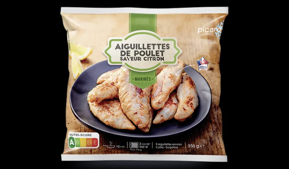 Aiguillettes de poulet marinées au citron*Picard Sale
