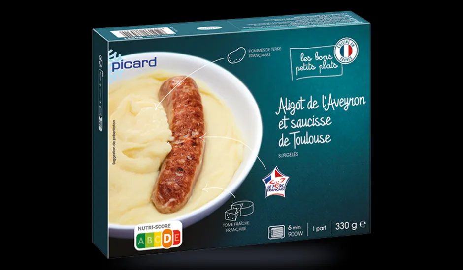 Aligot de l'Aveyron et saucisse de Toulouse*Picard Online
