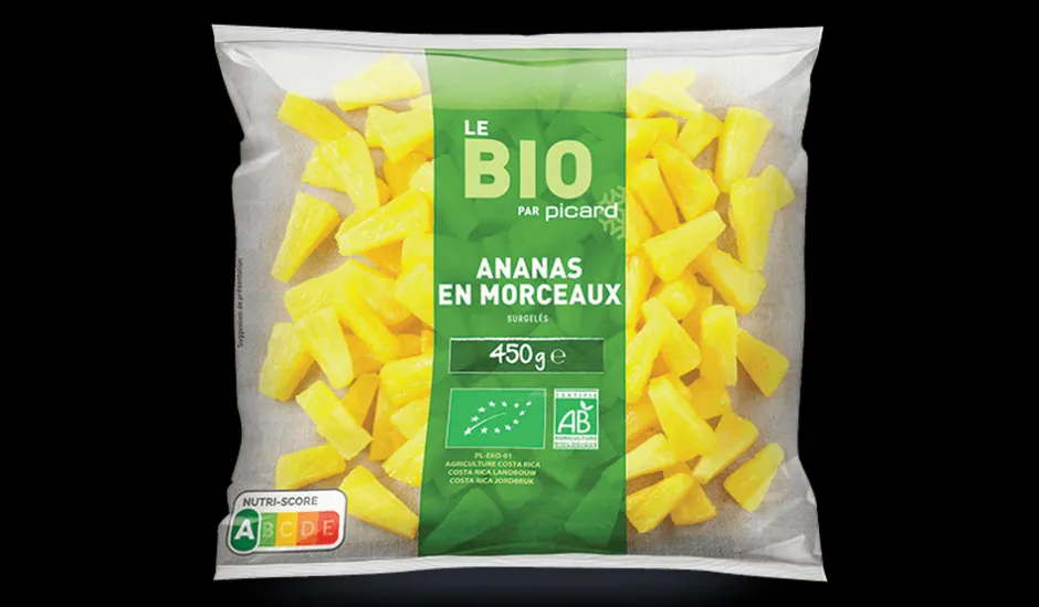 Ananas en morceaux bio, Costa Rica*Picard Clearance