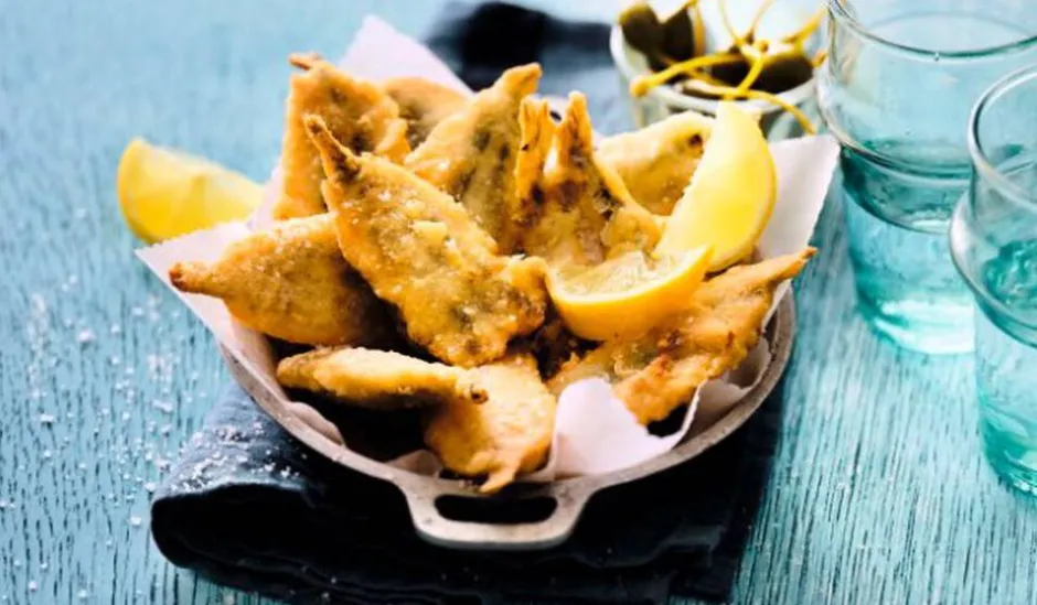 Anchois en tempura*Picard Hot