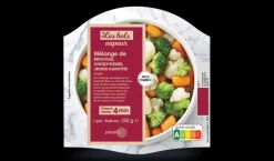 Bol vapeur brocolis-choux fleurs-carottes*Picard