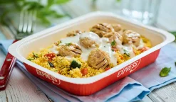 Boulettes de poulet, semoule cuisinée*Picard New