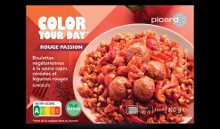 Boulettes végétariennes sauce cajun légumes rouges*Picard Discount